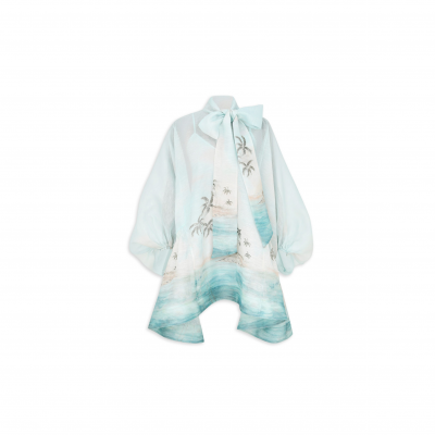 ZIMMERMANN ILLUMINATE BILLOW MINI DRESS 1404DS251